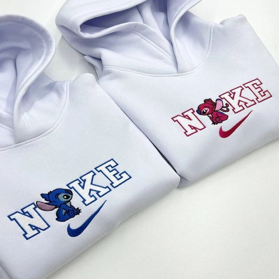 Stitch ve Angel Nakışı